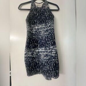 Abercrombie & Fitch Navy and White Dress